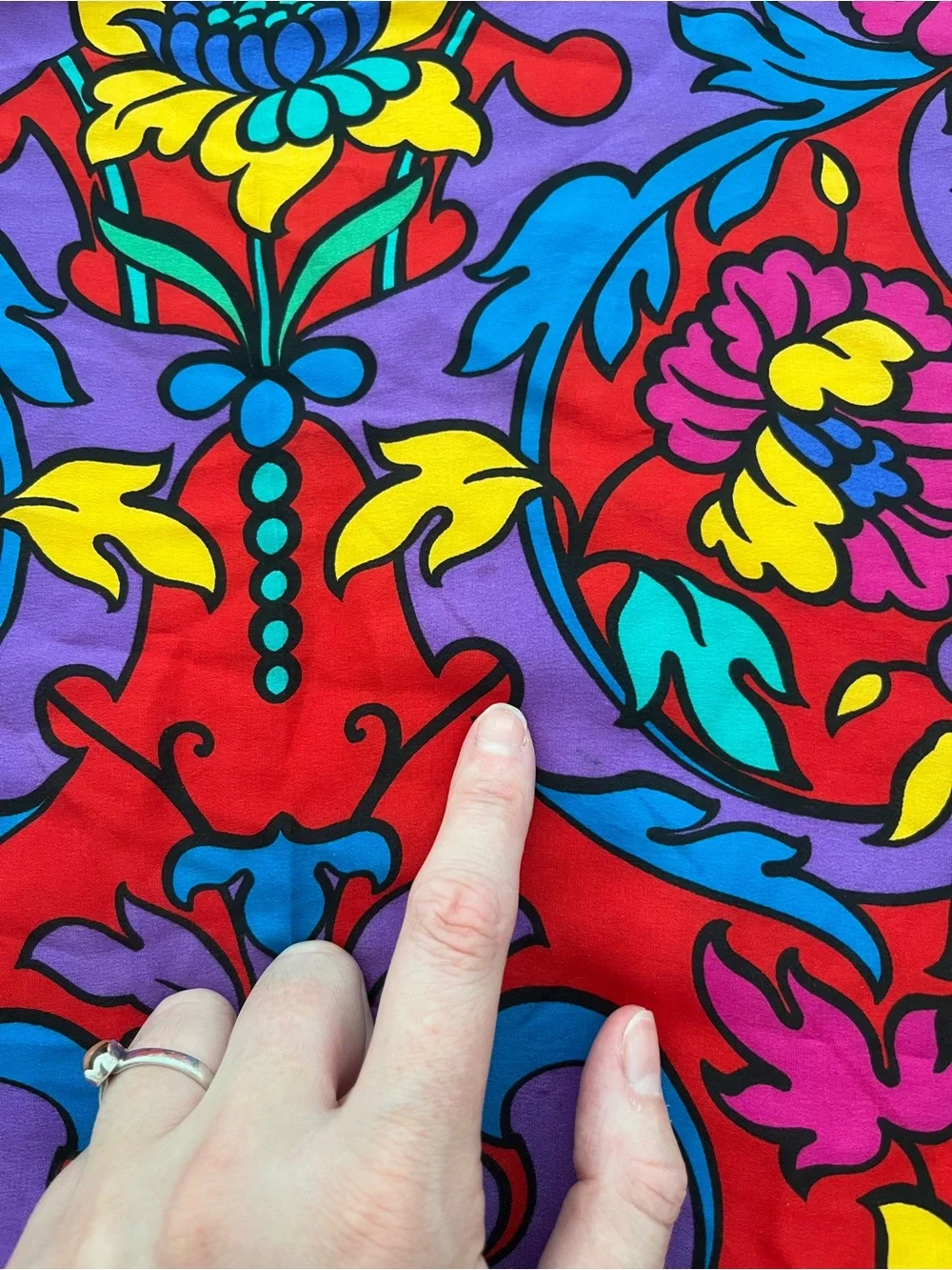 Liz Claiborne Silk vintage Scarf